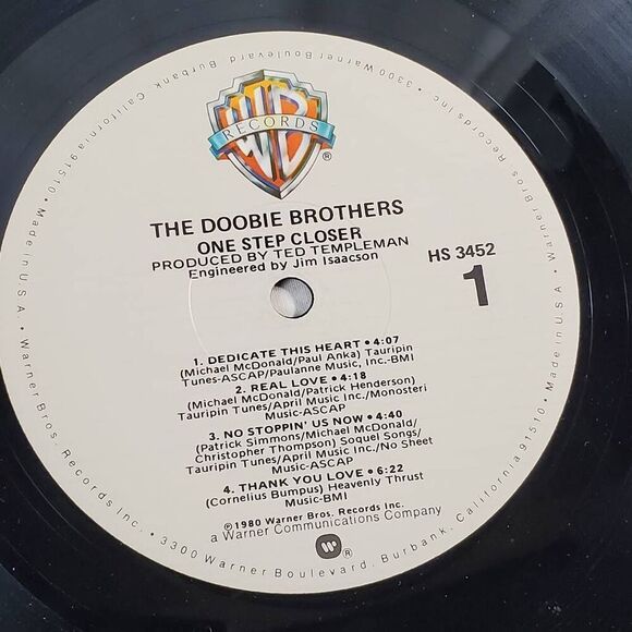 Doobie Brothers - Step By Step Vinyl Record Album LP Vintage - Picture 6 of 8